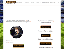 Tablet Screenshot of linedrivehitting.com